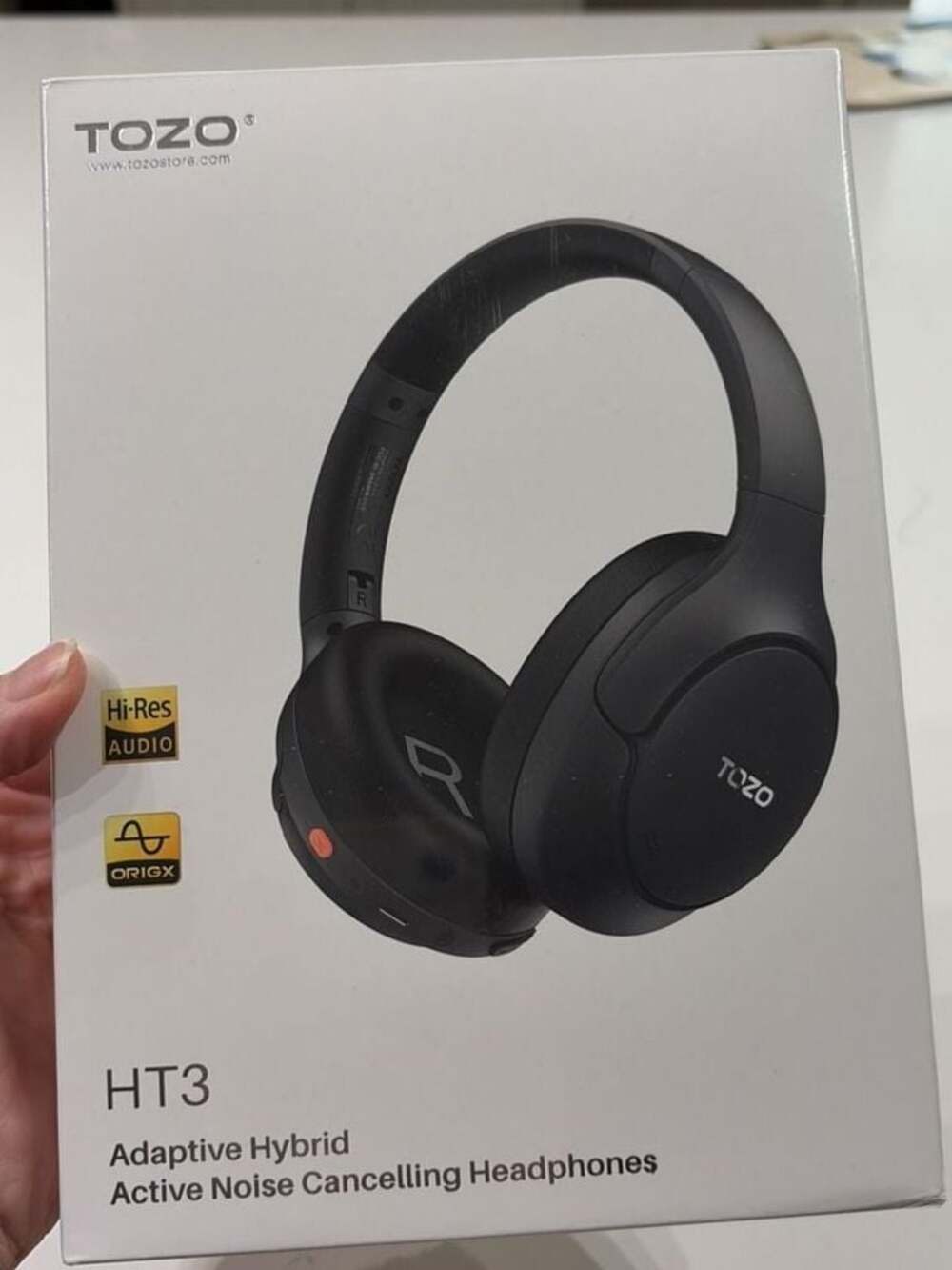 TOZO HT3 Adaptive Hybrid Active Noise Cancelling Headphones